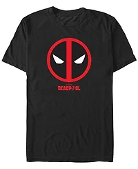 Fifth Sun Men's Deadpool3 Emblem Fill Short Sleeve T-Shirt