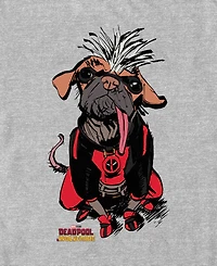 Fifth Sun Men's Cute Dogpool Short Sleeve T-Shirt