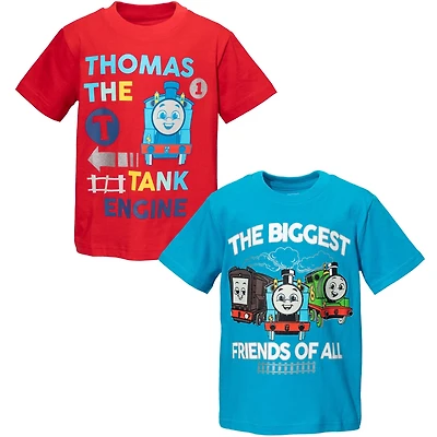Thomas & Friends Toddler Boys 2 Pack T-Shirts