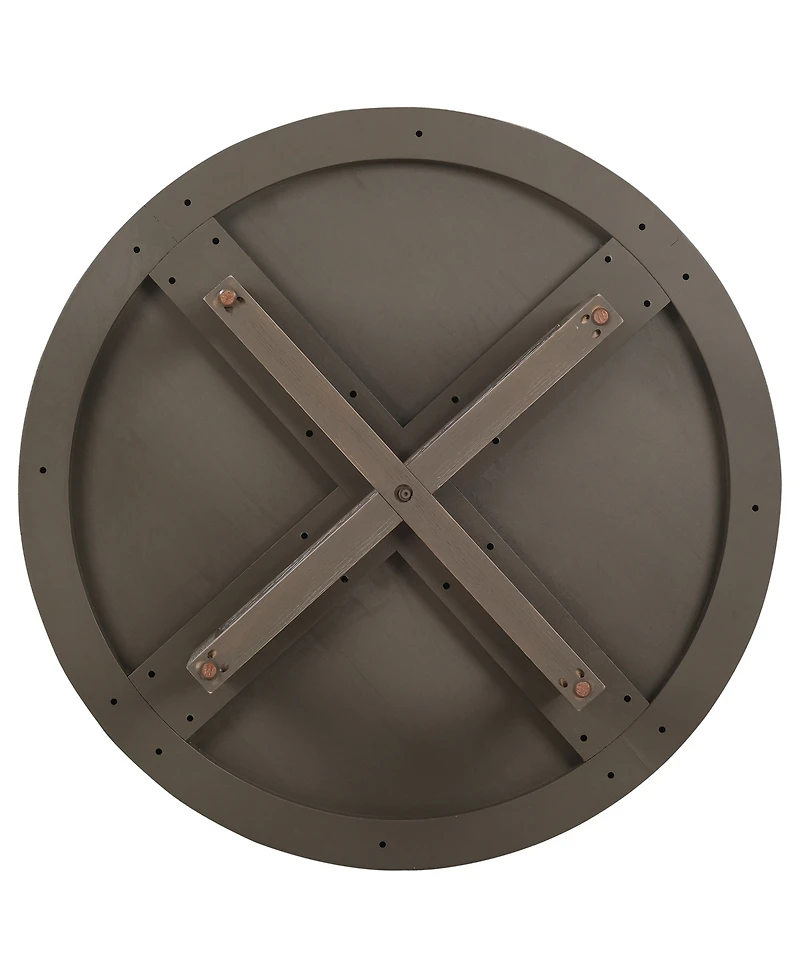 Portmore 44" Round Wood Cocktail Table