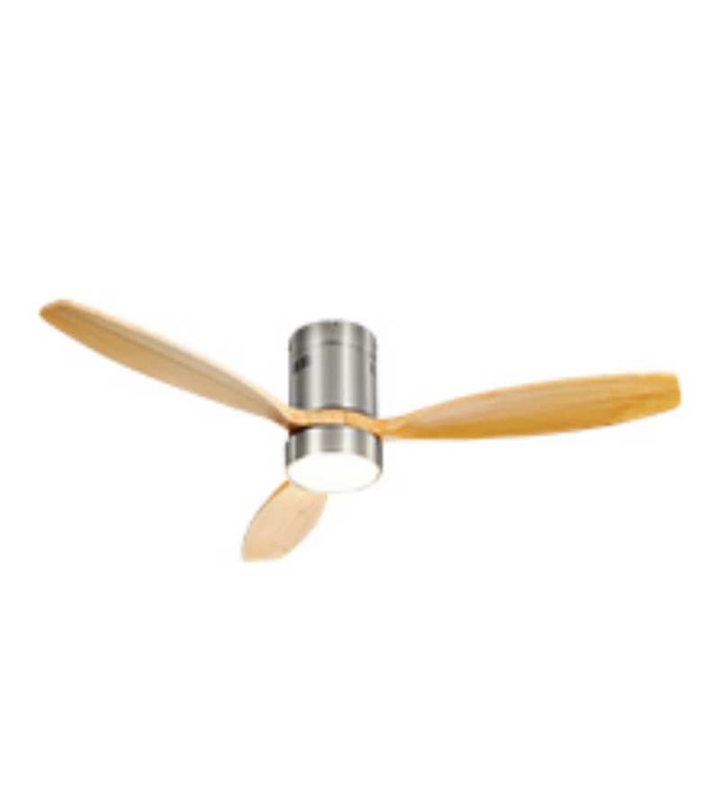 Sofucor 52" Ceiling Fan with Lights Remote Control Wood Blades Reversible Dc Motor
