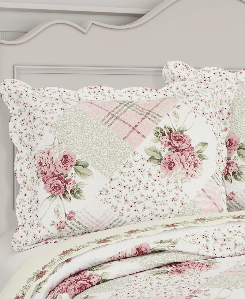 Royal Court Bungalow 3-Pc. Quilt Set, King/California King