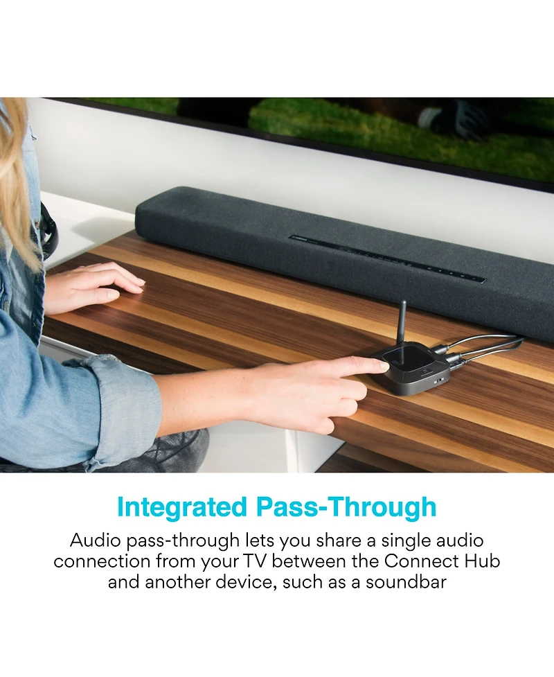 Mee audio Connect Hub Bluetooth Audio Transmitter & Receiver