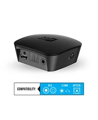 Mee audio Connect T1CMA Bluetooth Transmitter & Headphones Bundle for Tv