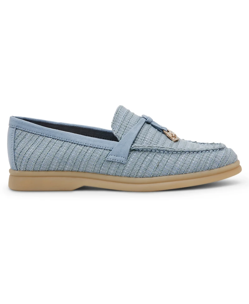 Anne Klein Women's Sadrine Slip Linen Loafers