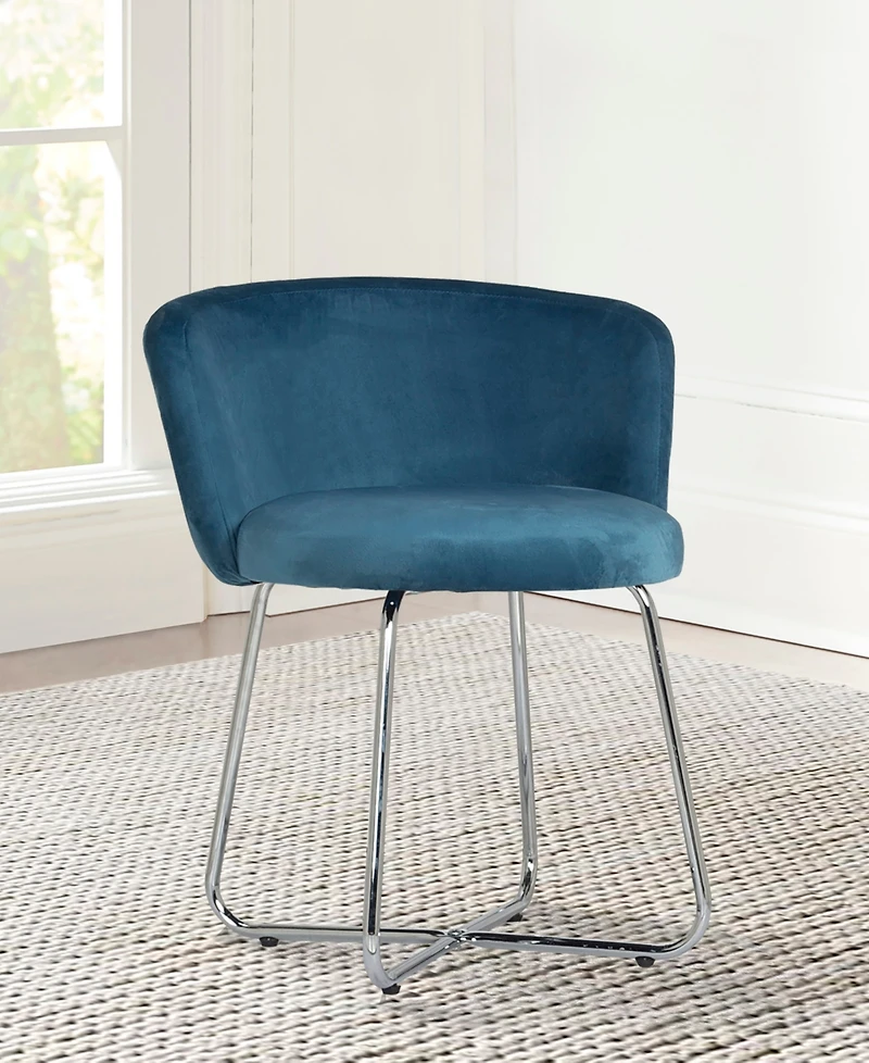 Hillsdale 25" Metal Marisol Vanity Stool