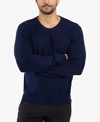 Spring + Mercer Men's Ribbed Crew Neck Sweater