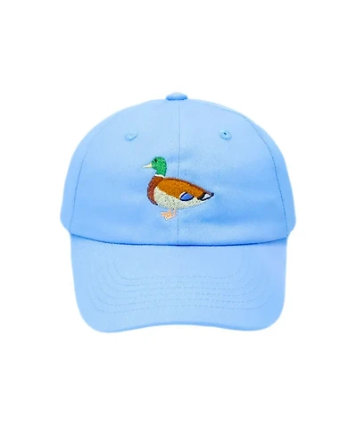 Bits & Bows Boys Boys Mallard Baseball Hat in Blue