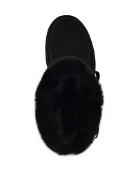 Guess Women's Denla Cold Weather Faux Fur Cozy Booties