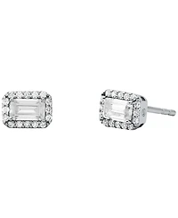 Michael Kors Sterling Silver Necklace and Earrings Set