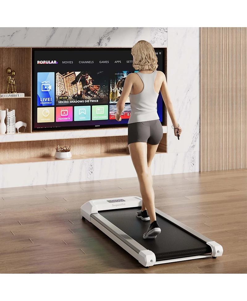 Walking Pad Under Desk Treadmill with Remote Control