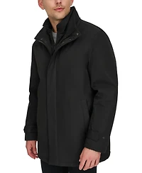 Dockers Men's Three-Quarter Length Commuter Jacket with Bib
