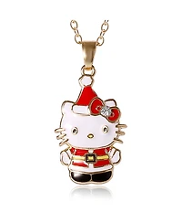 Hello Kitty Sanrio Christmas Santa Pendant Necklace