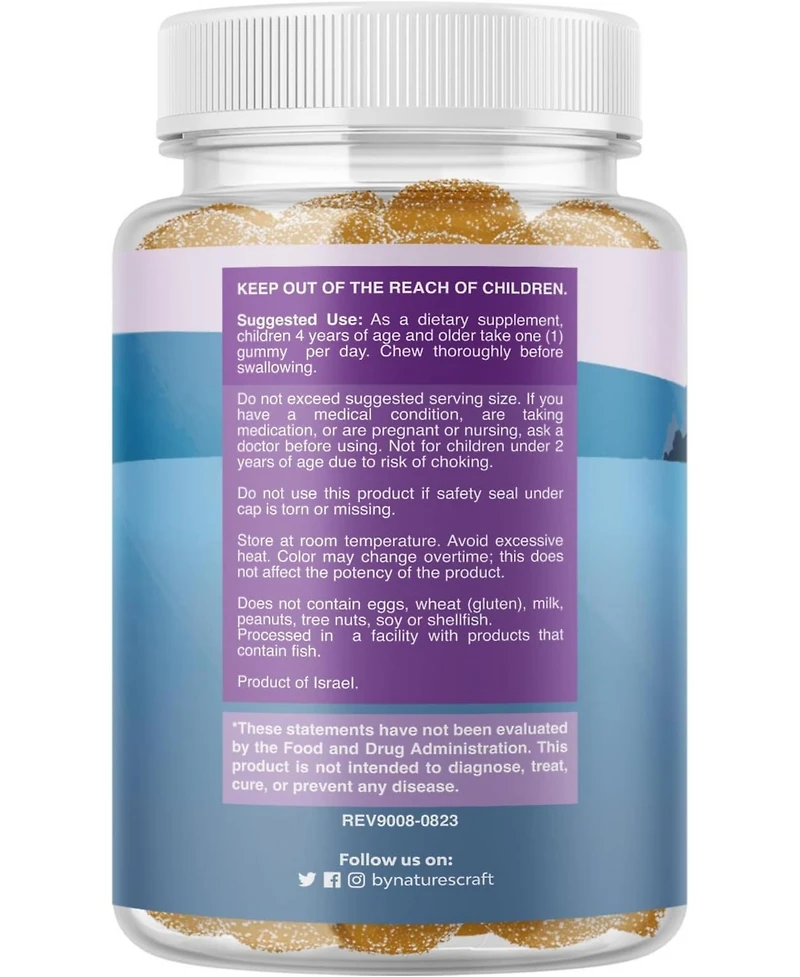 Kids Immunity Gummies, Nature's Craft, 60ct