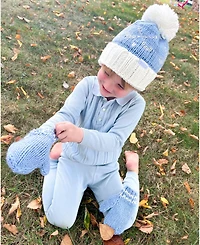 Bits & Bows Boys Golf Bobble Hat