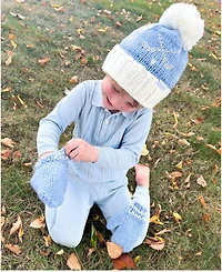 Bits & Bows Boys Golf Bobble Hat