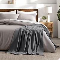 Bare Home Cotton Waffle Blanket Twin/Twin Xl