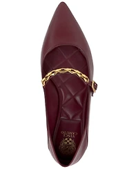 Vince Camuto Women's Aylin Chain Strap Ballet Flats