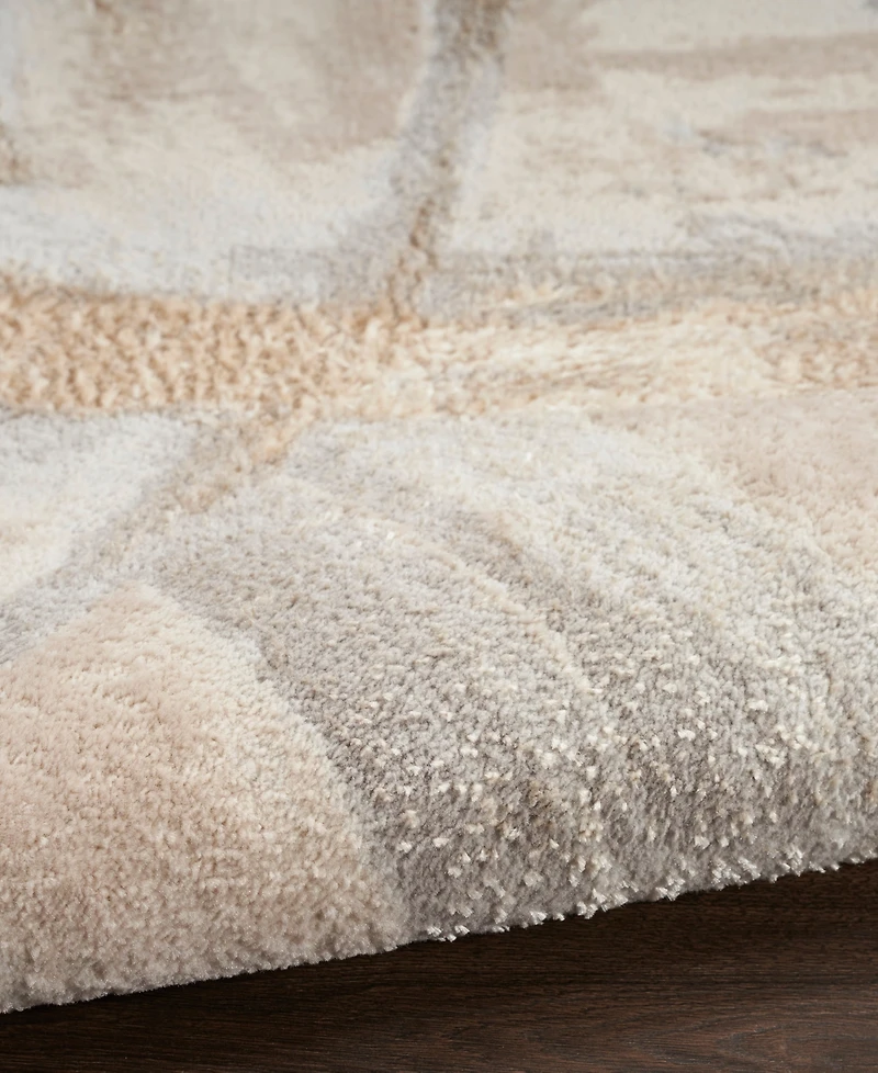 Nourison Home Brushstrokes BSK01 5'3"x7'3" Area Rug