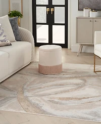 Nourison Home Brushstrokes BSK01 5'3"x7'3" Area Rug