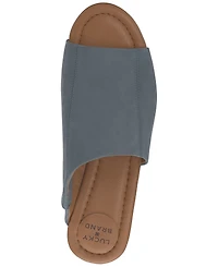 Lucky Brand Women's Malenka Slip-On Wedge Sandals