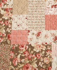 Laura Ashley Harrietta Patchwork Reversible -Pc. Quilt Set