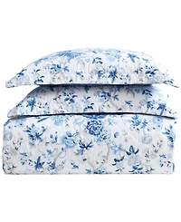 Laura Ashley Breezy Floral Reversible 3-Pc. Quilt Set