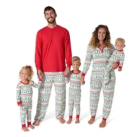 Gerber Girls Holiday Family Pajamas Neutral Two Piece