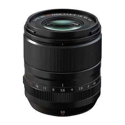 Fujifilm Xf 33mm f/1.4 R Lm Wr Lens, Black