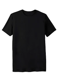 KingSize Big & Tall No Sweat Longer-Length Short Sleeve Crewneck Tee