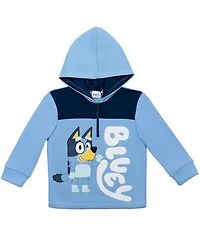 Bluey Boys Bingo Fleece Half Zip Hoodie to