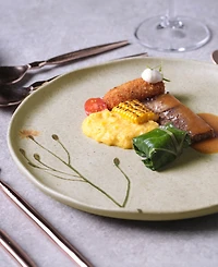 Porto Brasil Campestre Stoneware Dinner Plates, Set of 6