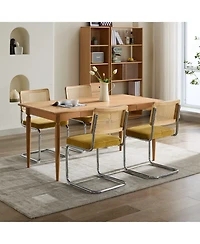 Set of 2 Mid-Century Modern Dining Chairs Stylish and Timeless Seating for Your Dining Room