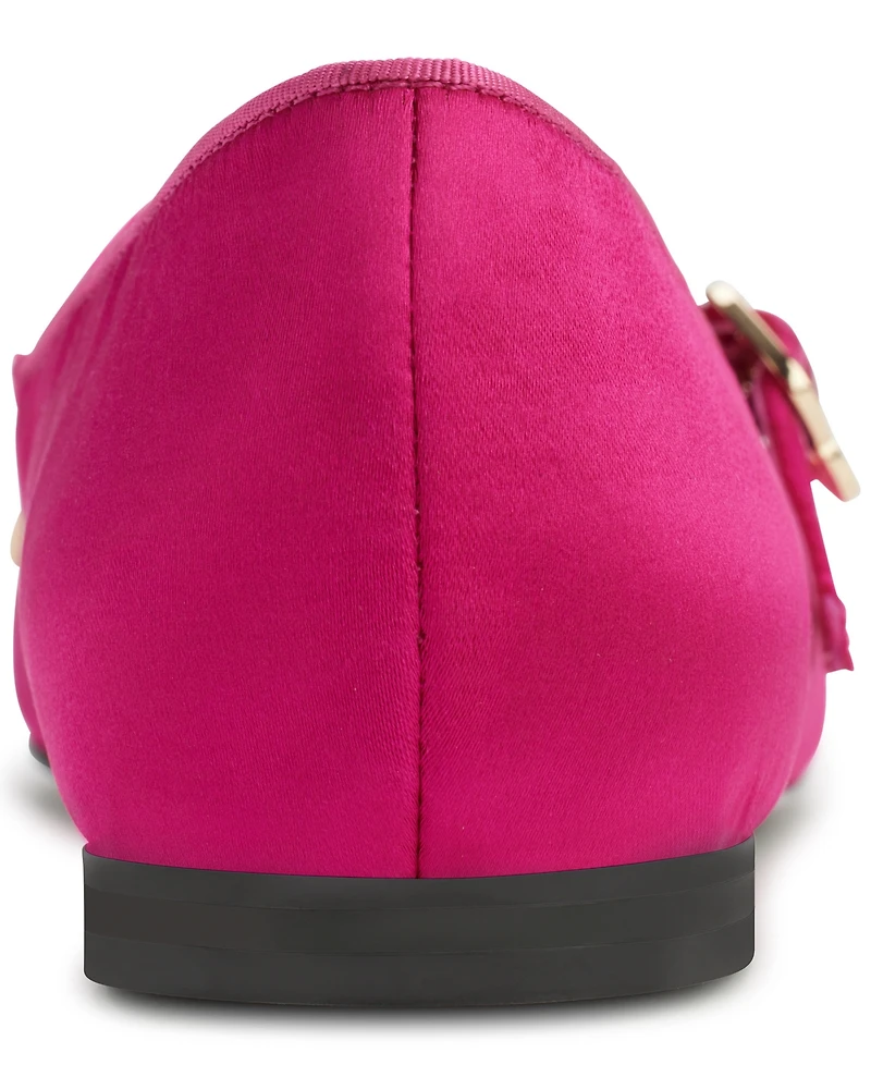 Karl Lagerfeld Paris Women's Veyda Mary Jane Pointed Toe Flats