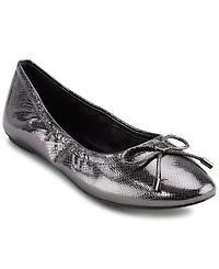 Karl Lagerfeld Paris Women's Velma Almond Toe Ballet Flats
