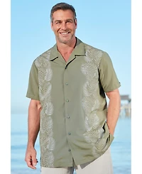 KingSize Big & Tall Short Sleeve Island Shirt