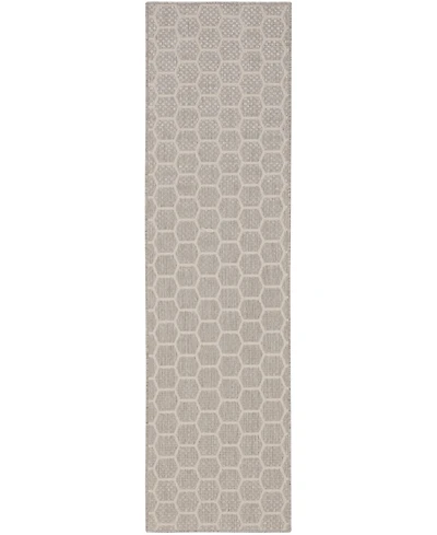 Nourison Home Twist Reversible TWS01 2'2"x8' Runner Area Rug
