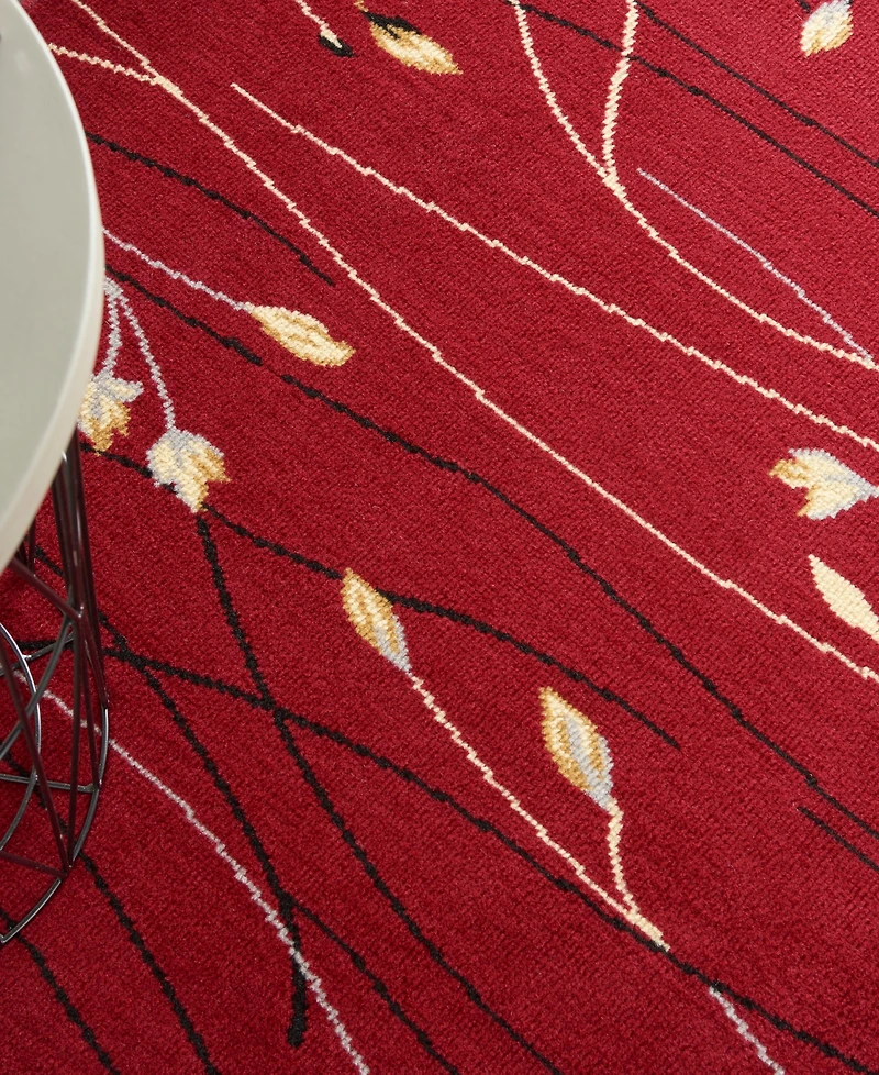 Nourison Home Grafix GRF15 5'3"x5'3" Round Area Rug