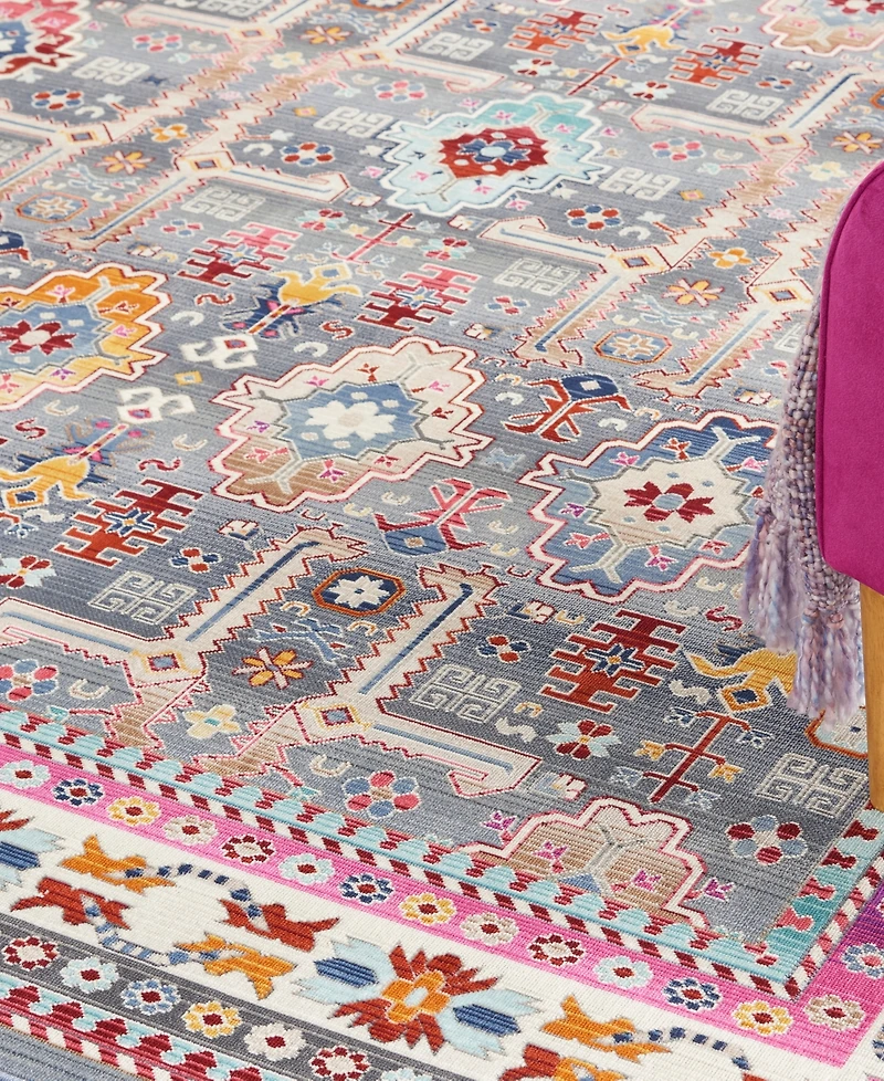 Nourison Home Vintage Kashan VKA05 7'10"x9'10" Area Rug