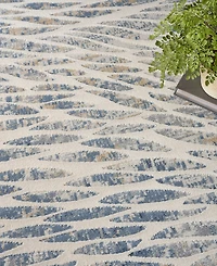 Nourison Home Exhale EXL03 7'10"x9'10" Area Rug
