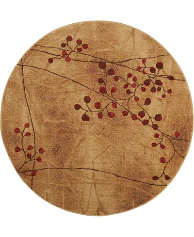 Nourison Home Somerset ST74 7'9"x7'9" Round Area Rug