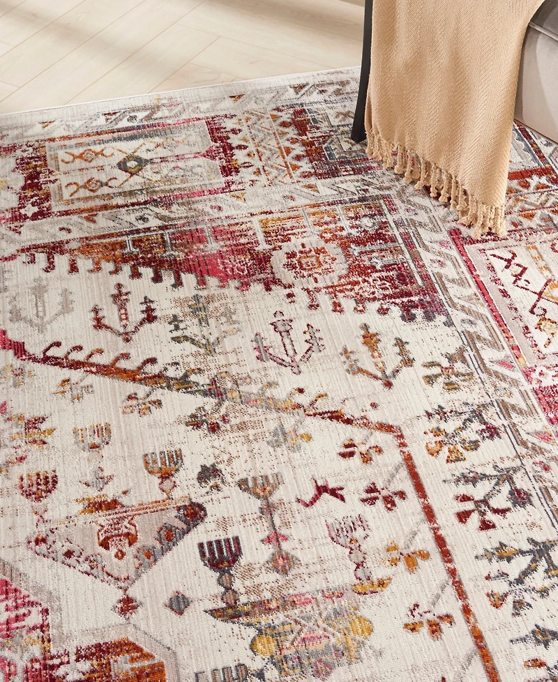 Nourison Home Vintage Kashan VKA08 7'10"x9'10" Area Rug