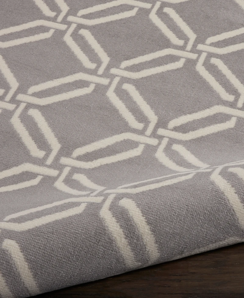 Nourison Home Jubilant JUB17 5'3"x5'3" Round Area Rug