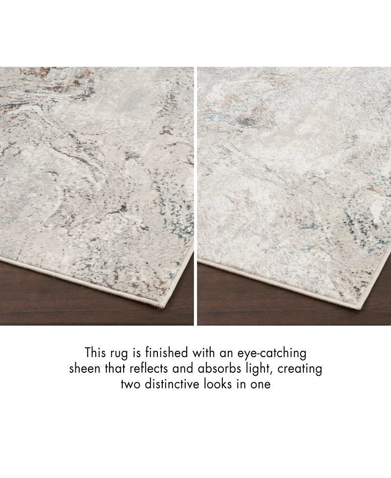 Nourison Home Glitz GLZ20 5'3"x7'3" Area Rug