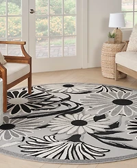 Nourison Home Aloha ALH33 7'10"x7'10" Round Area Rug