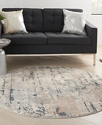 Nourison Home Quarry QUA01 4'x4' Round Area Rug