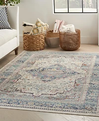 Nourison Home Vintage Kashan VKA07 4'x6' Area Rug