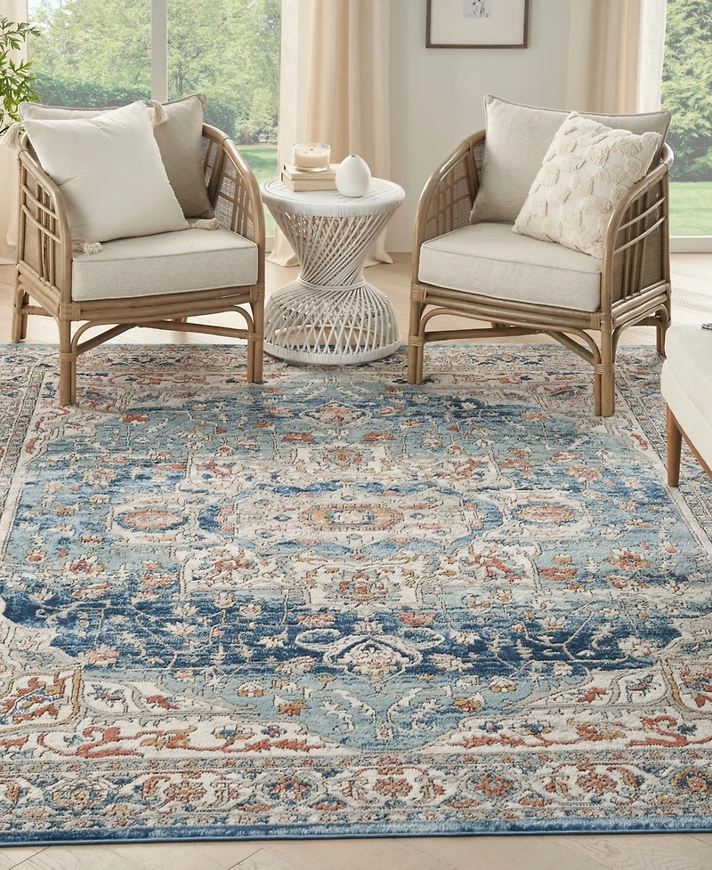 Nourison Home Quarry QUA11 7'10"x9'10" Area Rug