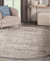 Nourison Home Lynx LNX05 7'10"x7'10" Round Area Rug