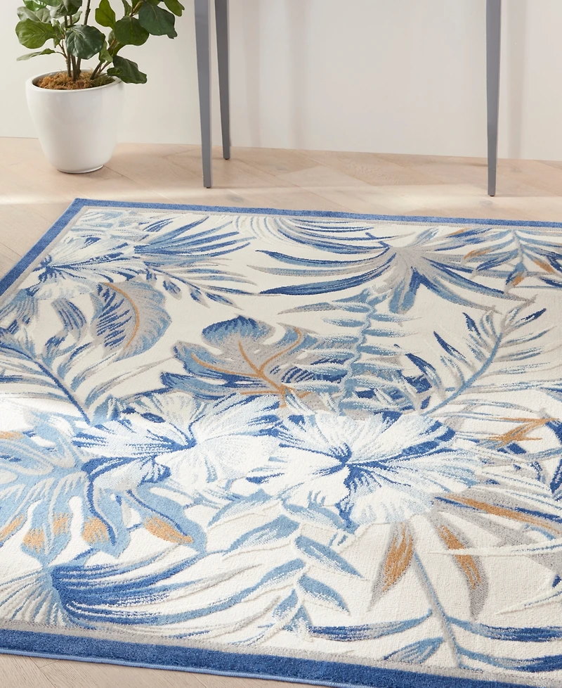 Nourison Home Seaside SDS02 5'3"x7'3" Area Rug